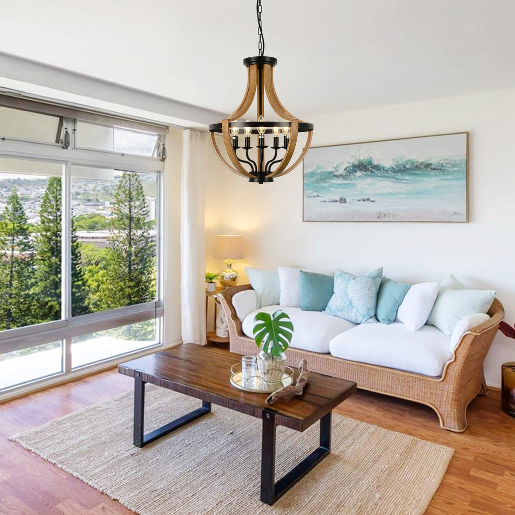 Chandelier 5-Light Modern